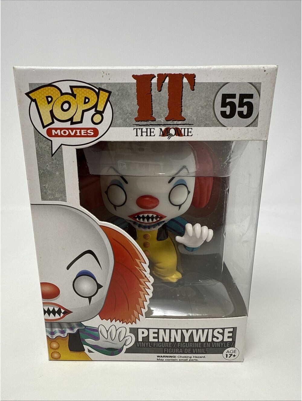 Funko Pop! Movies IT The Movie Pennywise #55 Vinyl Figure 1990 Tim Curry